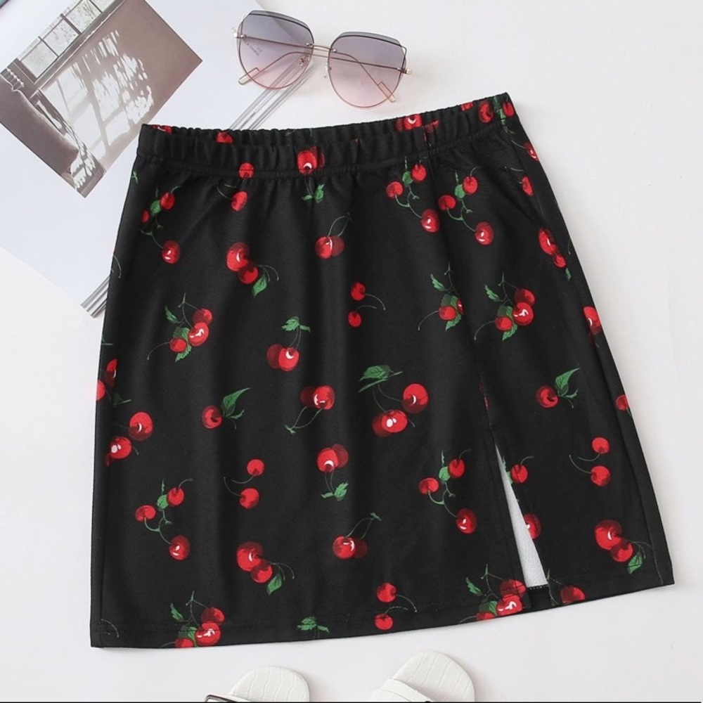 Cherry Mini Skirt